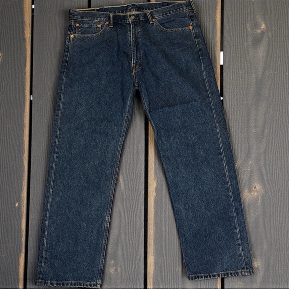 Levi's Other - Levi’s 505 Regular Fit Men’s Jeans 40x30 – Dark Wash, Straight Leg, Classic Fit